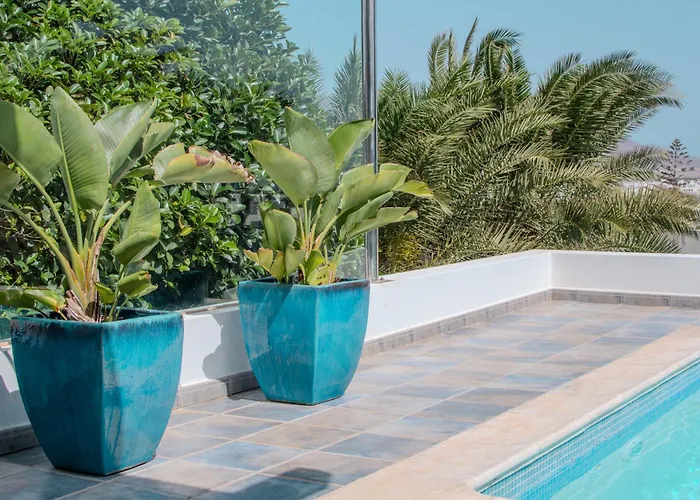 Achaman - Peace, Sea Views And Heated Pool Casa de Férias Playa Blanca (Lanzarote)