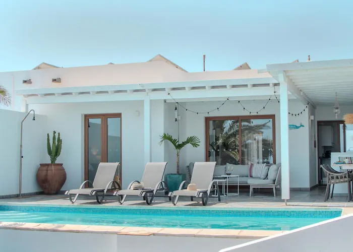 Achaman - Peace, Sea Views And Heated Pool * Playa Blanca (Lanzarote)