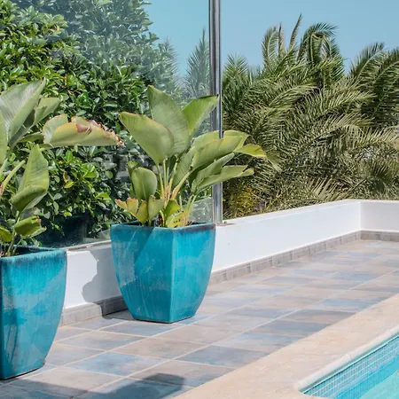 Achaman - Peace, Sea Views And Heated Pool 度假居 普拉亚布兰卡