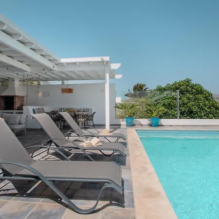 Achaman - Peace, Sea Views And Heated Pool Tatil Evi Playa Blanca