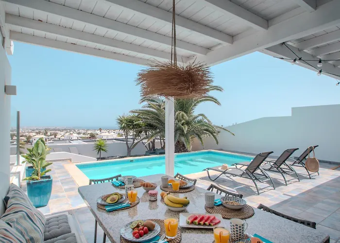 Achaman - Peace, Sea Views And Heated Pool Σπίτι διακοπών Πλάγια Μπλάνκα